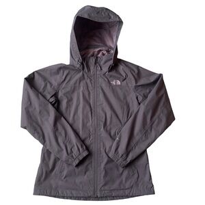 North Face Women’s Purple Rain Jacket Hooded Full Zip Size M